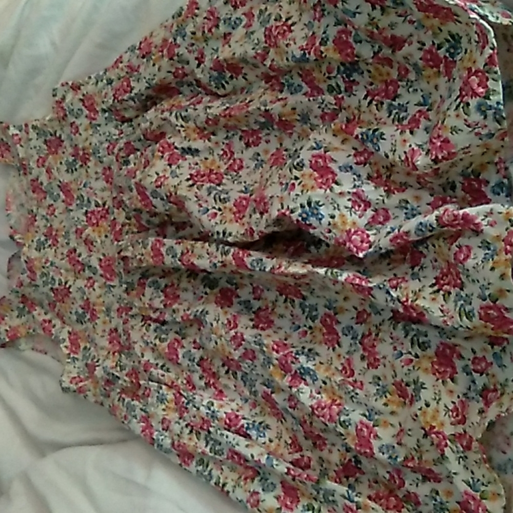 Vintege floral kids dress